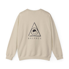 “Balance” Unisex Heavy Blend Crewneck Sweatshirt – Clarity Is Not Owed, Balance Is Chosen