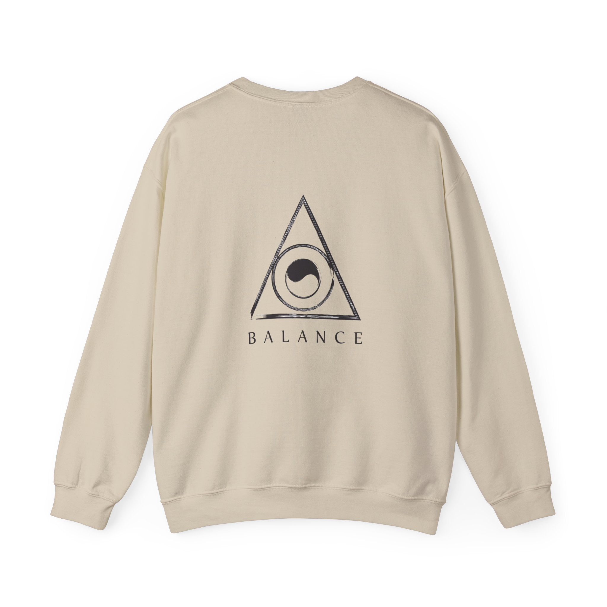 “Balance” Unisex Heavy Blend Crewneck Sweatshirt –  Clarity Is Not Owed, Balance Is Chosen