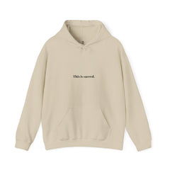 “This Is Sacred” Unisex Hoodie – Softness You Can Wear (Celestial)