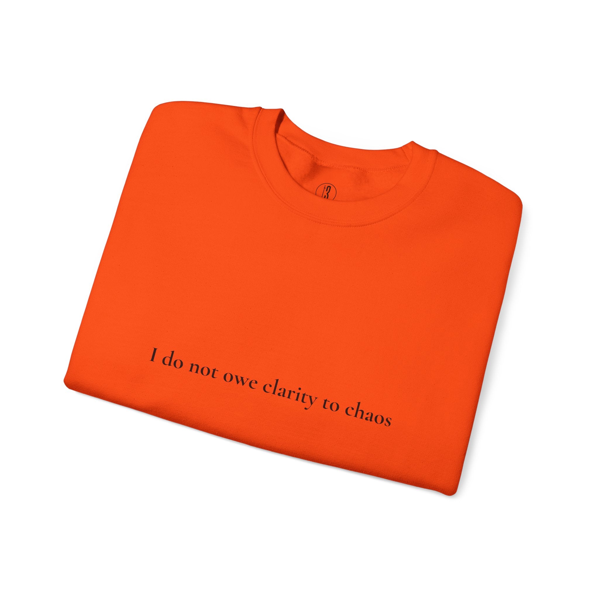 “Balance” Unisex Heavy Blend Crewneck Sweatshirt –  Clarity Is Not Owed, Balance Is Chosen