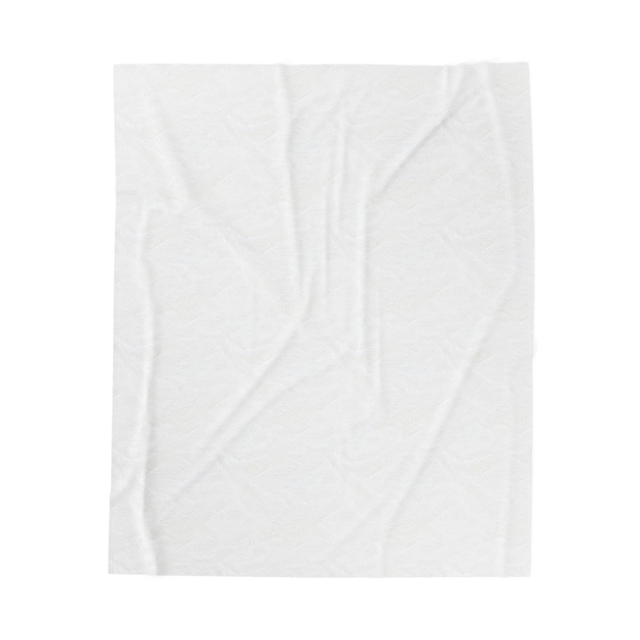 Purple plush blanket titled Progress over Perfection, crafted from soft polyester with durable topstitching for emotional comfort and warmth."