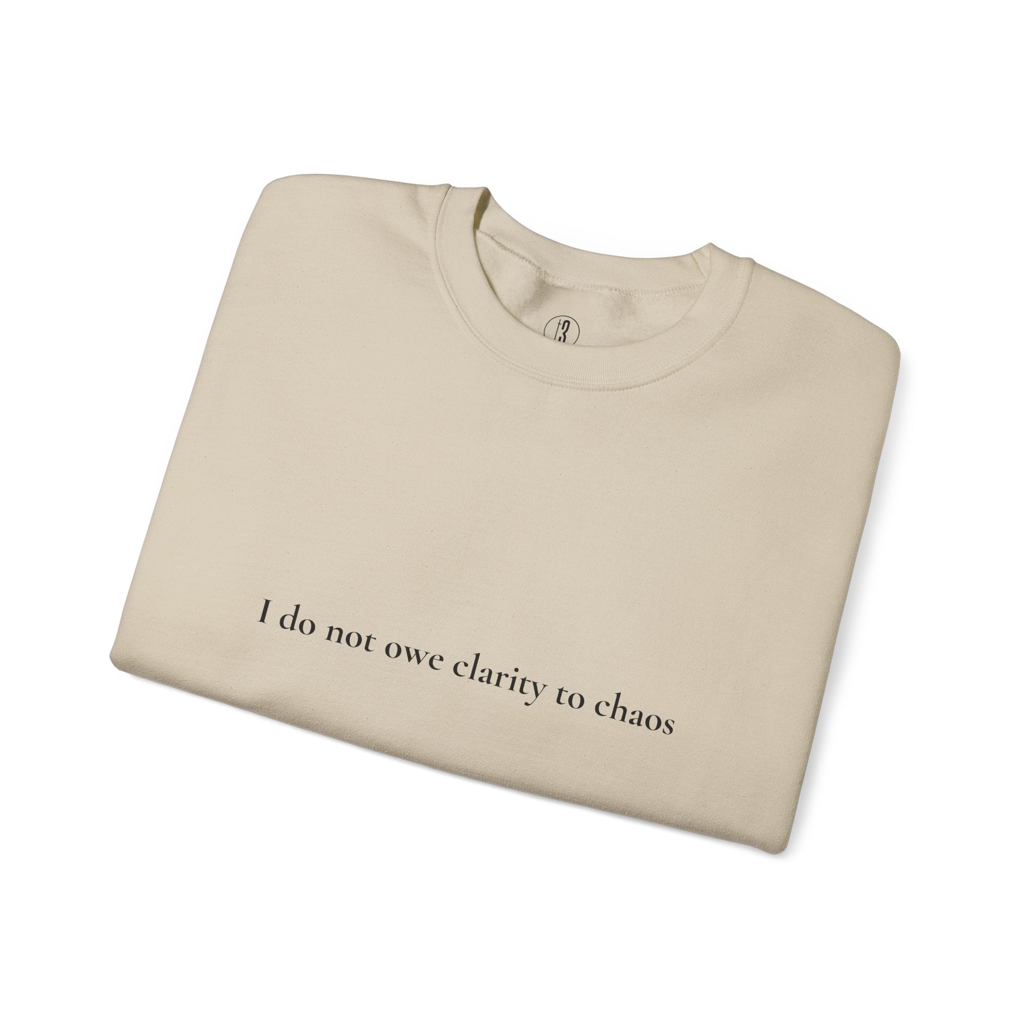 “Balance” Unisex Heavy Blend Crewneck Sweatshirt –  Clarity Is Not Owed, Balance Is Chosen