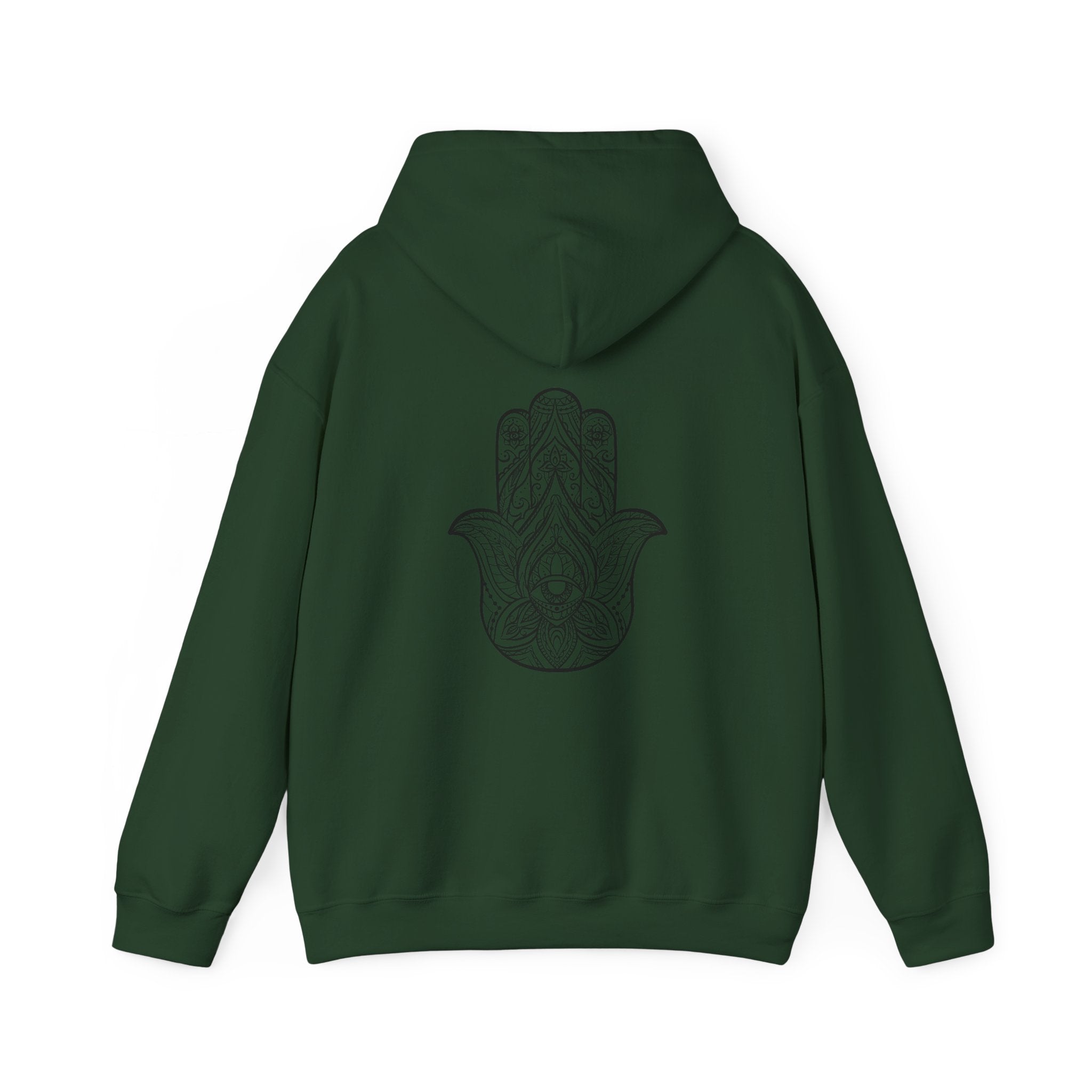 “This Is Sacred” Unisex Hoodie – Softness You Can Wear (Hamsa)
