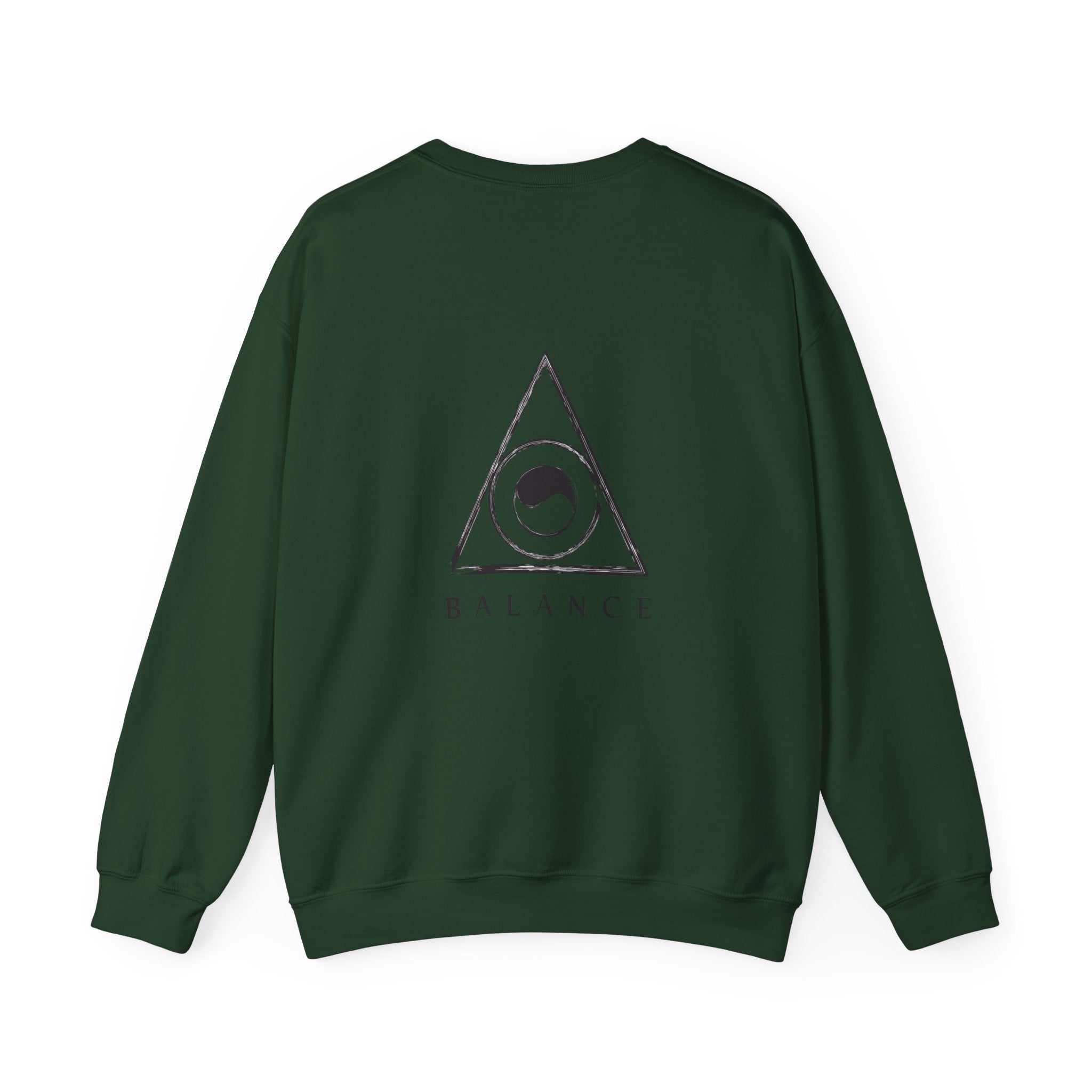 “Balance” Unisex Heavy Blend Crewneck Sweatshirt –  Clarity Is Not Owed, Balance Is Chosen