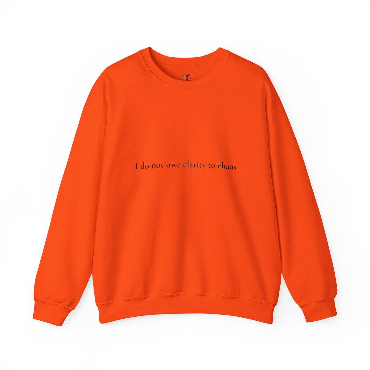 “Balance” Unisex Heavy Blend Crewneck Sweatshirt –  Clarity Is Not Owed, Balance Is Chosen
